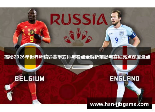揭秘2026年世界杯精彩赛事安排与看点全解析前瞻与赛程亮点深度盘点